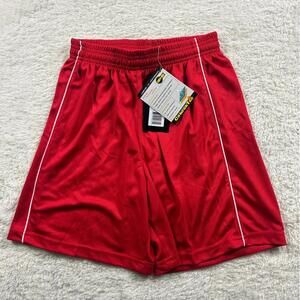 Vizari Men's Red Soccer Collection Casual Shorts